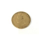 1830 George IV full gold sovereign.Postage A
