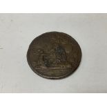 A 1757 Fredrick II great battle of Prague medallio