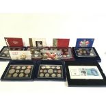 2001 - 2006 United Kingdom proof coin collection a