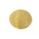 1739 gold half Guinea. Postage A
