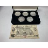 An x-men commemorative 35th anniversary silver coi