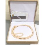 Cased Chinese Pearl necklace