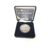 2013 silver proof James Joyce 10 euro with COA. Po