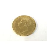 1829 George IV full gold sovereign.Postage A