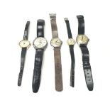A collection of assorted wristwatches including Or
