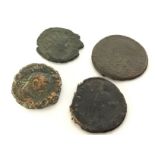 A small collection of Roman coins, postage categor