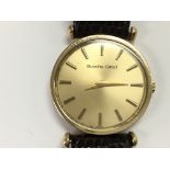 Bueche- Girrod circa 1970s 9ct gold dress watch. W