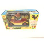 A Boxed Corgi Basil Brush And His Car. #808.