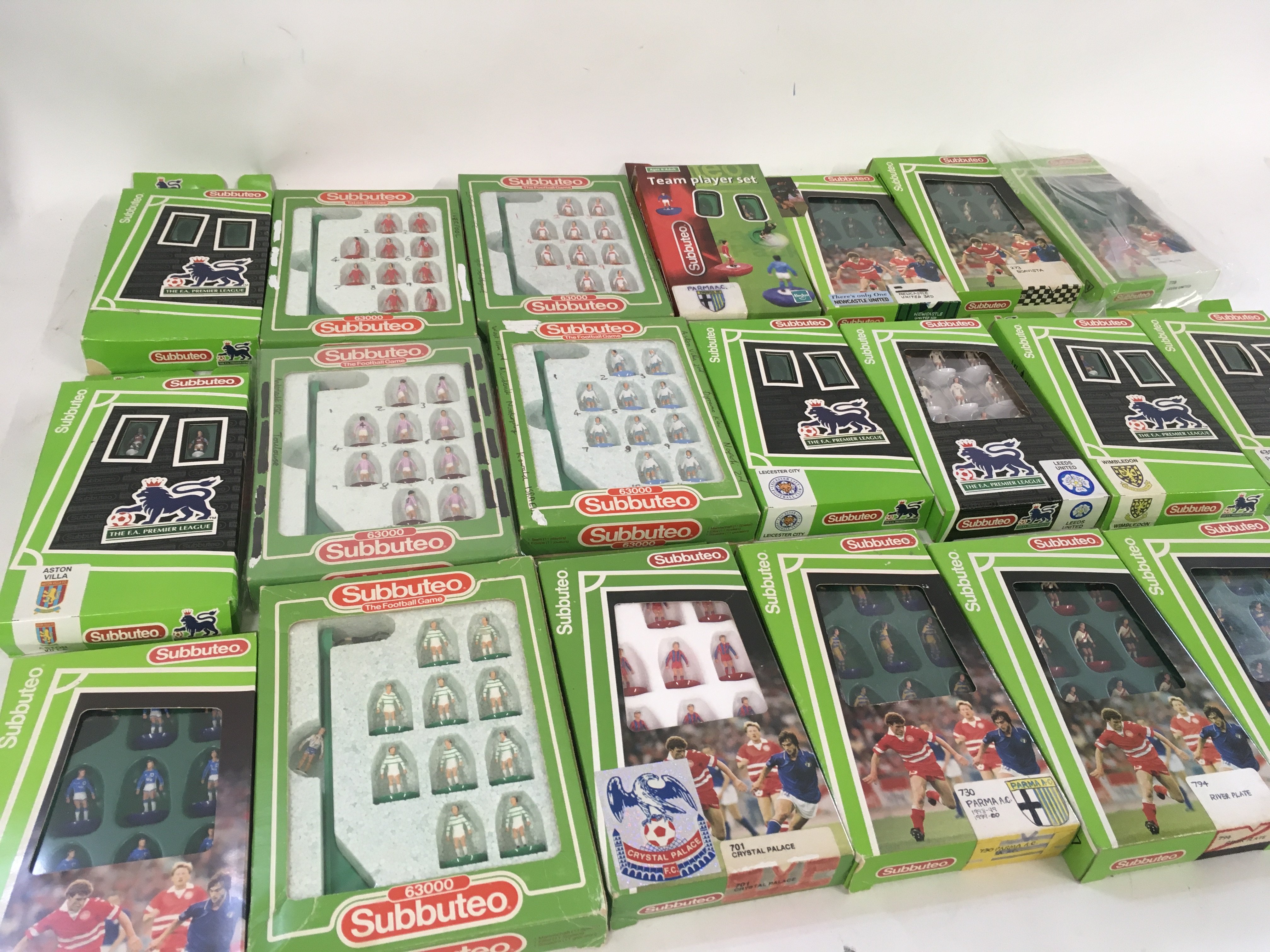 Collection of 20 boxed Subbuteo teams