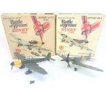 2 X Boxed Dinky Toys Battle Of Britain Aircraft in