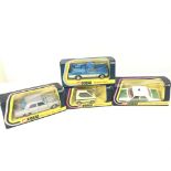 4 X Boxed Corgi Vehicles including a Mercedes-Benz