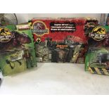 Collection of three Jurassic park items. Including