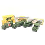 4 X Boxed Dinky Military Vehicles including a Mili