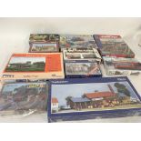 A collection of 10 boxed HO gauge model railway it