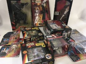 Collection of Star Wars Episode1 items including a