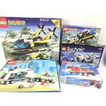 5 X Boxed Lego sets including Technic. #s 6473. 64