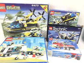 5 X Boxed Lego sets including Technic. #s 6473. 64
