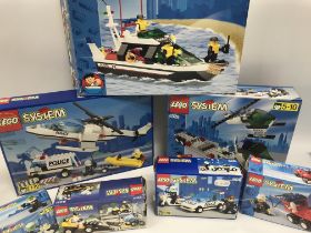 A Collection of 7 Boxed Lego vehicles. #s 6324.643