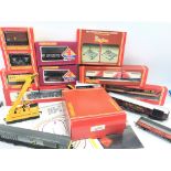 A Box Containing a Collection of Hornby 00 gauge L