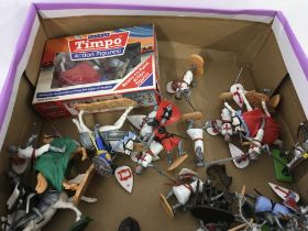 Collection of Timpo action figures..No reserve