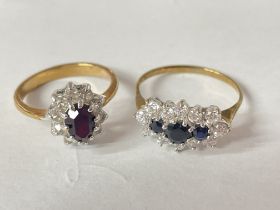 Two dress rings NO RESERVE