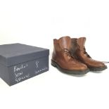 Trickers Malton brogue Mens boots, size 8. Sold as