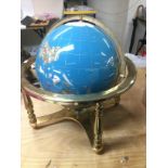 A specimen globe, approx diameter 43cm. Shipping c