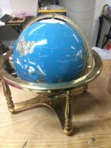 A specimen globe, approx diameter 43cm. Shipping c