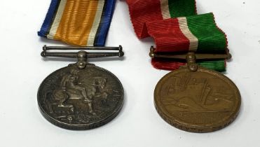 2 WW2 medals awarded to Alfred Abblebee including
