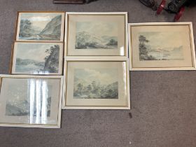 A collection of early 19th century watercolours, p