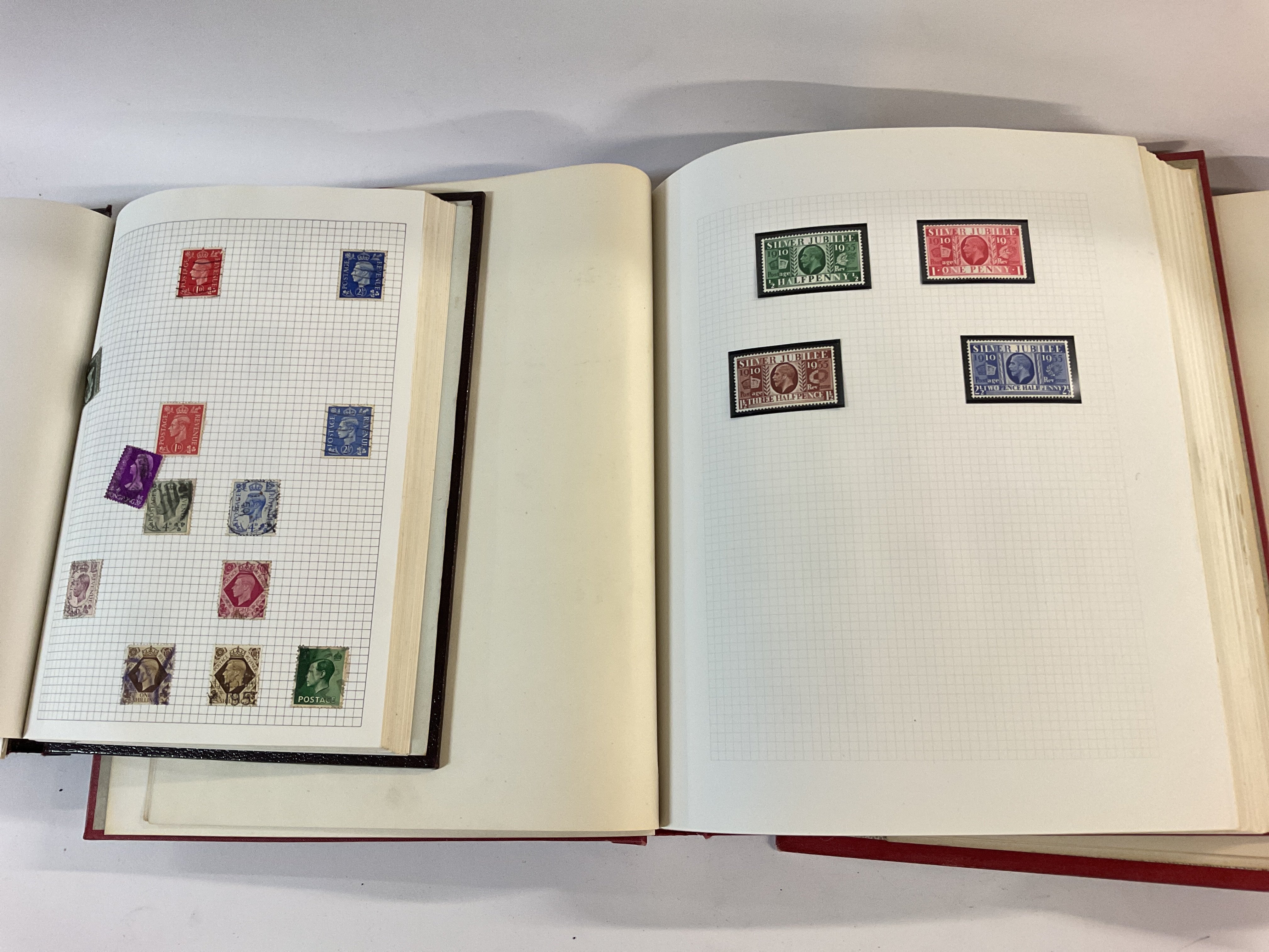 A collection of stamp albums from various countrie - Image 2 of 7