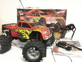 Vintage Traxxas TMax Nitro RC Truck with original