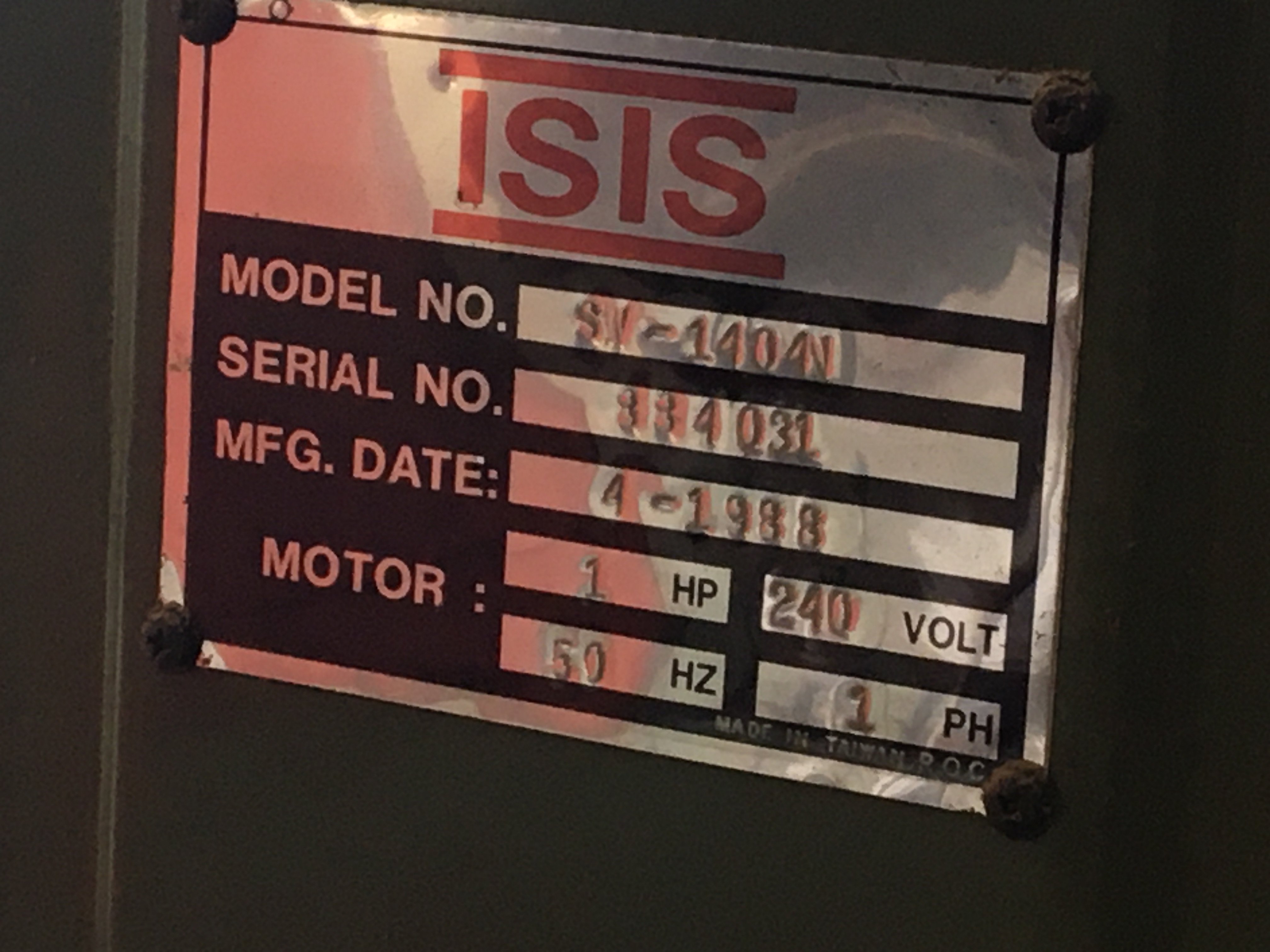 An Isis Single phase electric bandsaw - Image 2 of 2