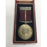 A National fire brigade Union long service medal,