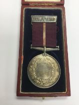 A National fire brigade Union long service medal,