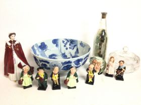 A collection of ceramics including a Royal Worcest