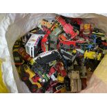 A collection of Playworn diecast vehicles. (No Res