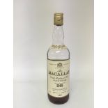 An opened bottle of Macallan Single Highland Malt