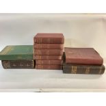 Collection of vintage books including all 6 copies