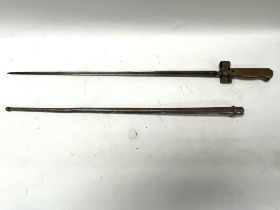 French M1886/93/16/35 Lebel Spike Bayonet. Blade l