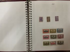 Collection of Austrian stamps in 3 albums and quantity of Hungarian stamps