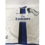 An official signed Chelsea football shirt and a football boot signed by John Terry (2)