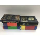 Five Harry Potter books including first editions. Shipping category C.