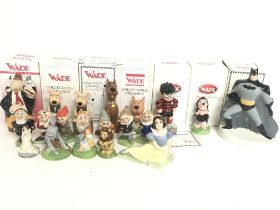 Wade porcelain figures including Snow White & The