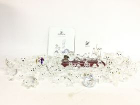 A large collection of various crystal miniature fi