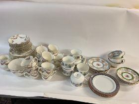 Collection of various part tea sets including Ayns