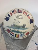 A d-day anniversary plate limited edition designed