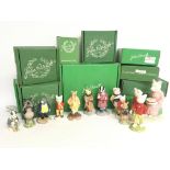 Boxed Beswick figures including Bill Badger, Ruper