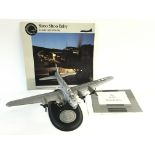 A Franklin mint die cast model of the B-17G Flying Fortress with paperwork. Postage B