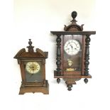 A Continental wall clock (needs restoring) and one